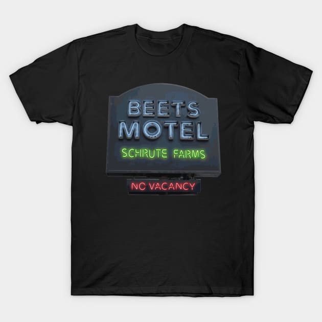 Beets Motel T-Shirt by B4DW0LF